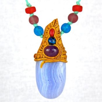 059 Medium Blue Lace Agate 059 Medium Blue Lace Agate